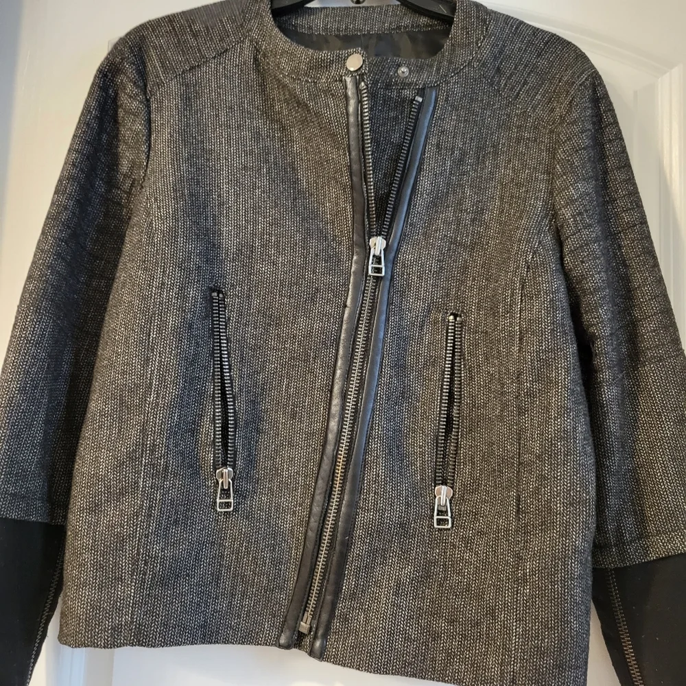 MNG jacket size 10 moto style